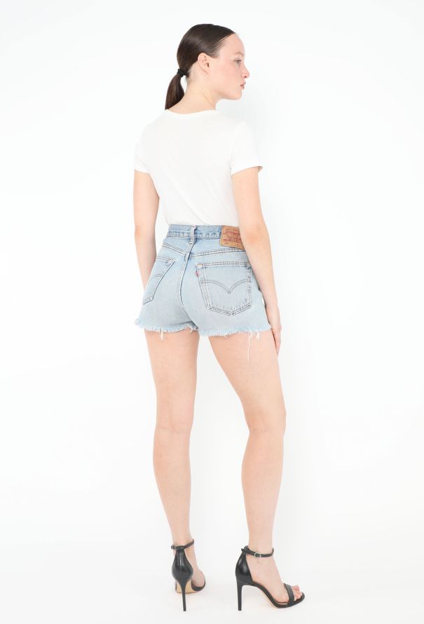 Levi's Early 2000s 501 Frayed Shorts - 1