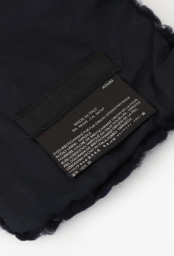 Prada 1999 Astrakhan Fur Scarf - 4