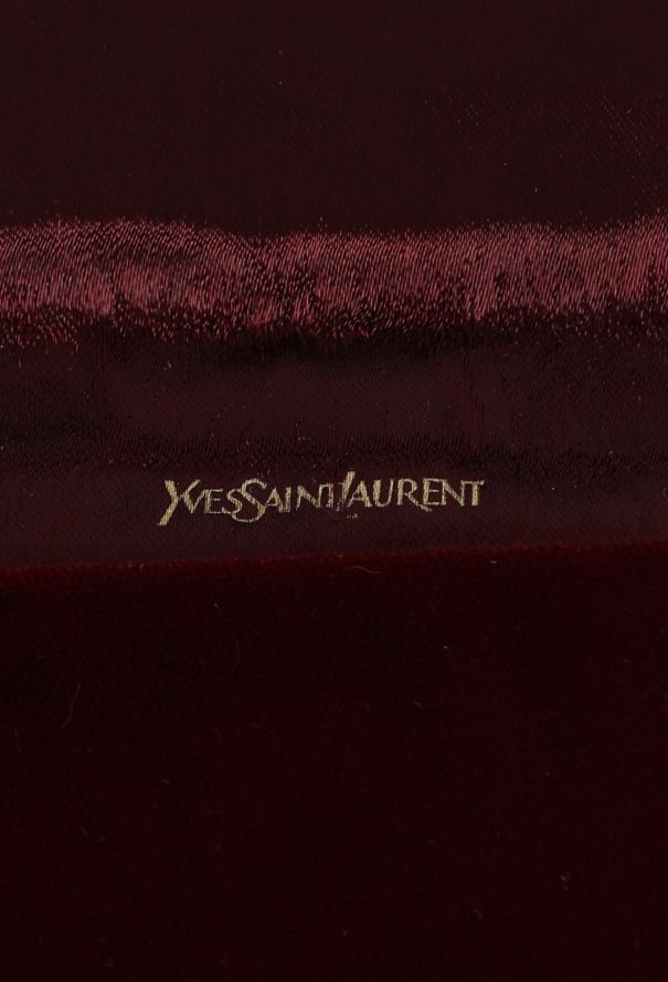 Saint Laurent Rare 1976 ‘Ballets Russes’ Silk Velour Clutch - 11