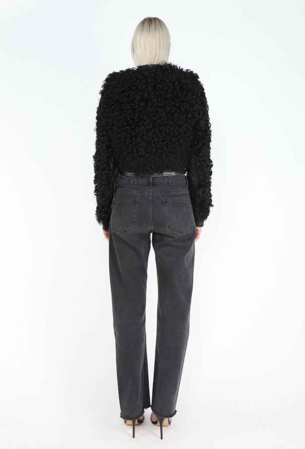 Balenciaga Pre-Fall 2008 Mongolian Shearling Jacket - 7