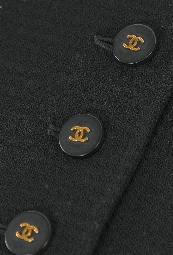 Chanel Timeless F/W 1994 'CC' Button Dress - 5