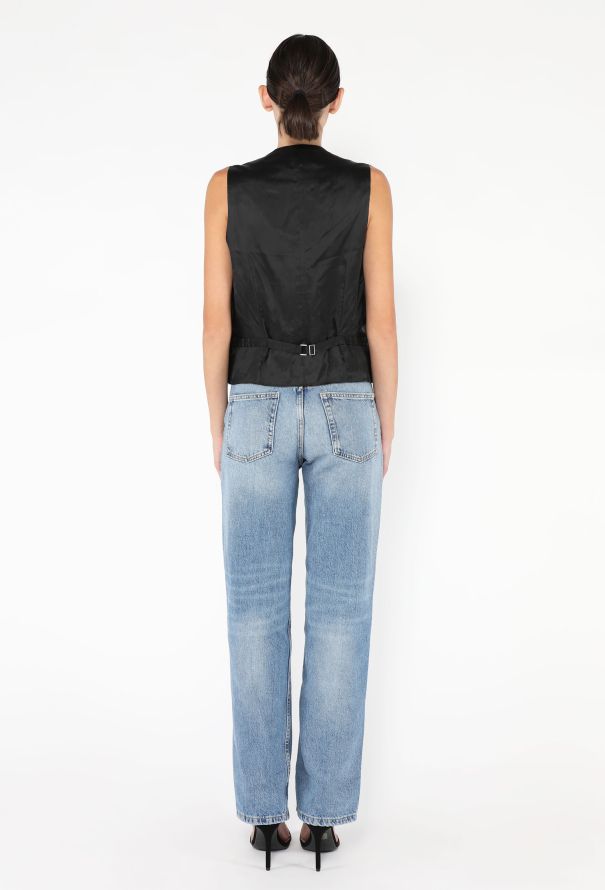 Loewe F/W 2024 Tailored Wool Vest - 5
