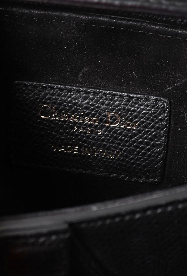 Dior Black Mini Saddle Bag - 12 Dior Black Mini Saddle Bag - 12