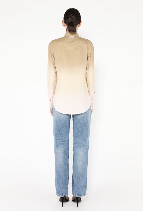 Prada 2024 Silk Ombré Top - 4