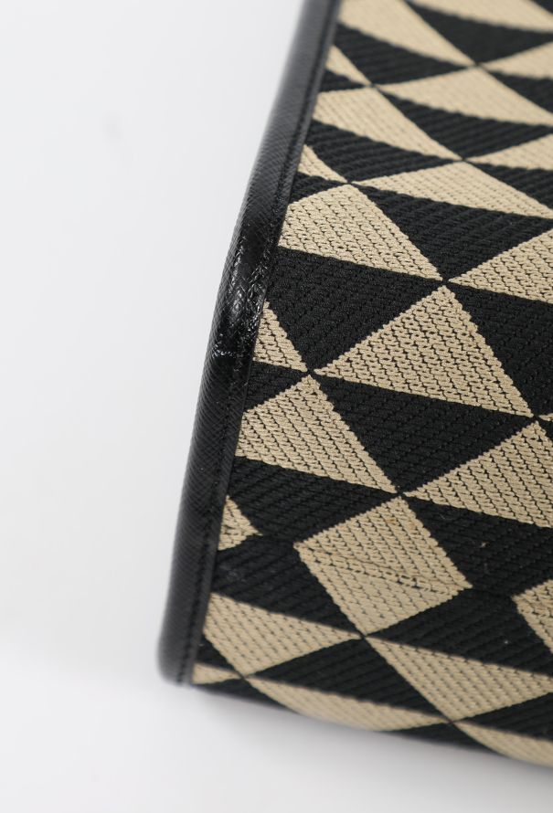 Prada 2022 Symbole Embroidered Jacquard Tote - 10