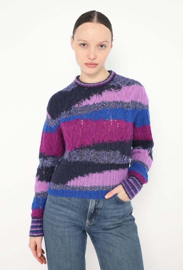 Chanel 2022 Iridescent Intarsia Sweater - 2