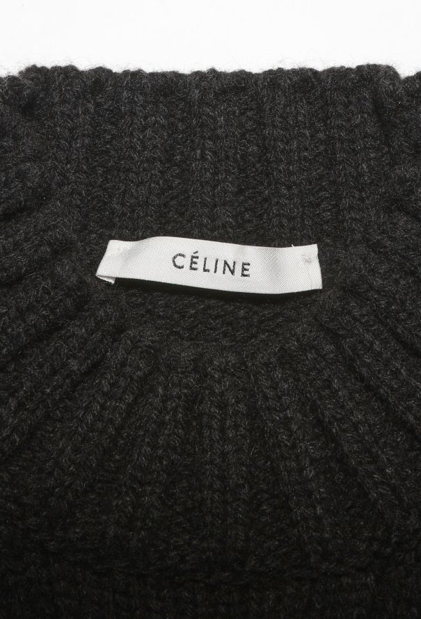 Céline 2015 Contrast Knit Sweater - 4