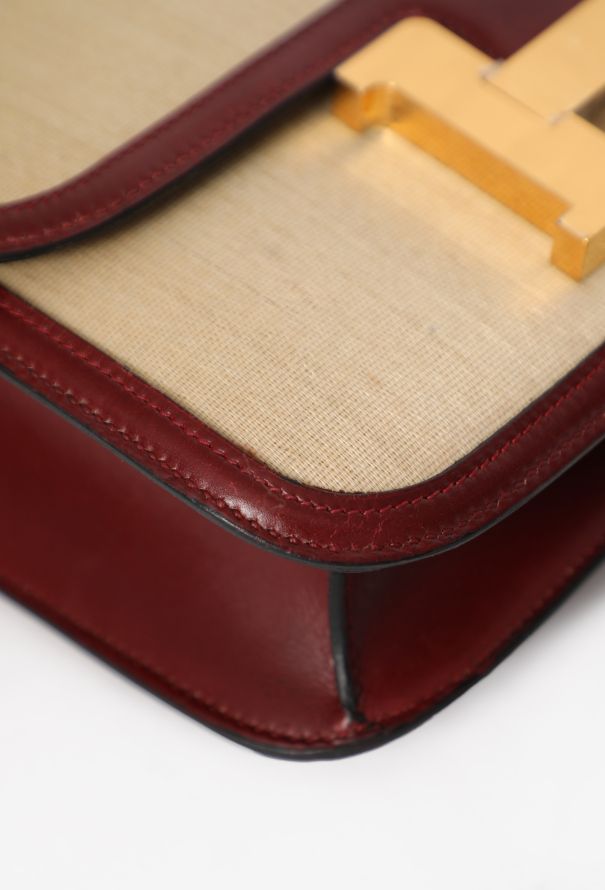 Hermès Vintage Constance 23 Crinoline & Rouge H Box - 13