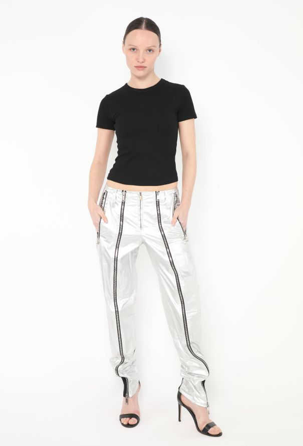 Paco Rabanne S/S 2014 Metallic Zipper Pants - 4 Paco Rabanne S/S 2014 Metallic Zipper Pants - 4
