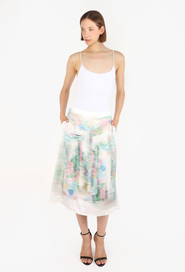 Loewe Ombré Charmeuse Skirt, F/W 2023 - 5