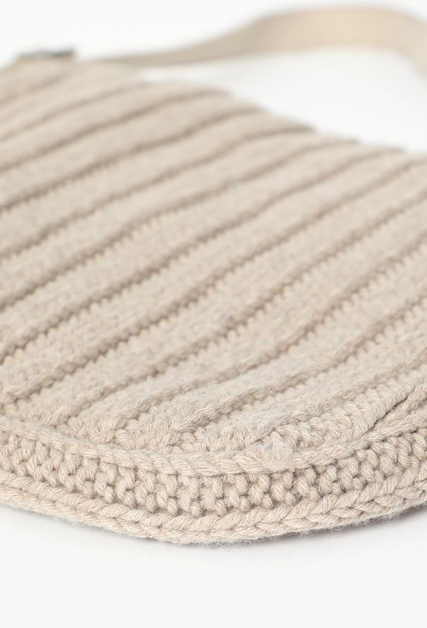 Chloé Vintage Collegiate Ribbed Knit Bag - 8