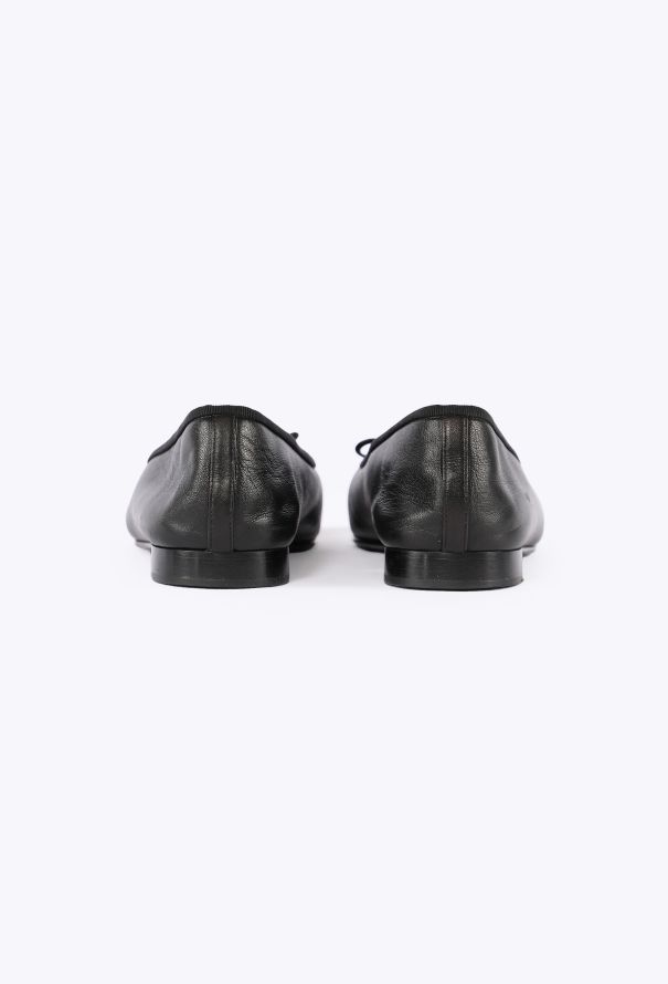 Chanel Classic Leather 'CC' Ballerinas - 4