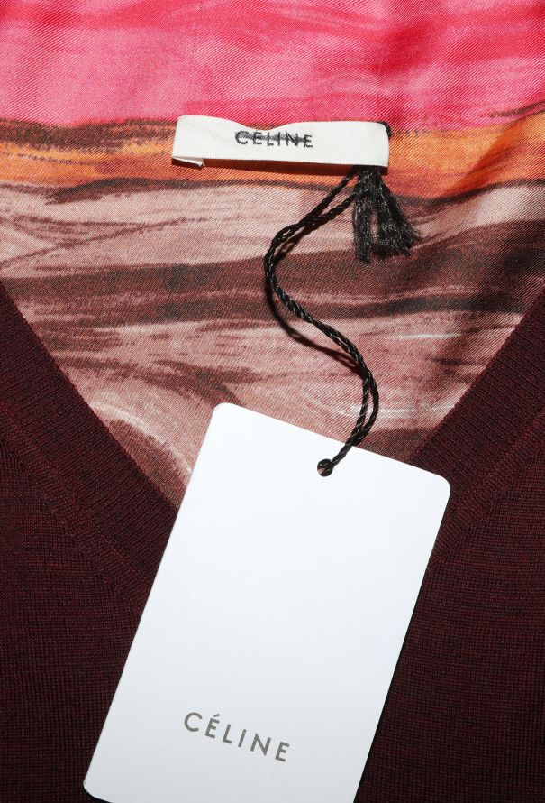 Céline Resort 2018 Silk Foulard Sweater - 8