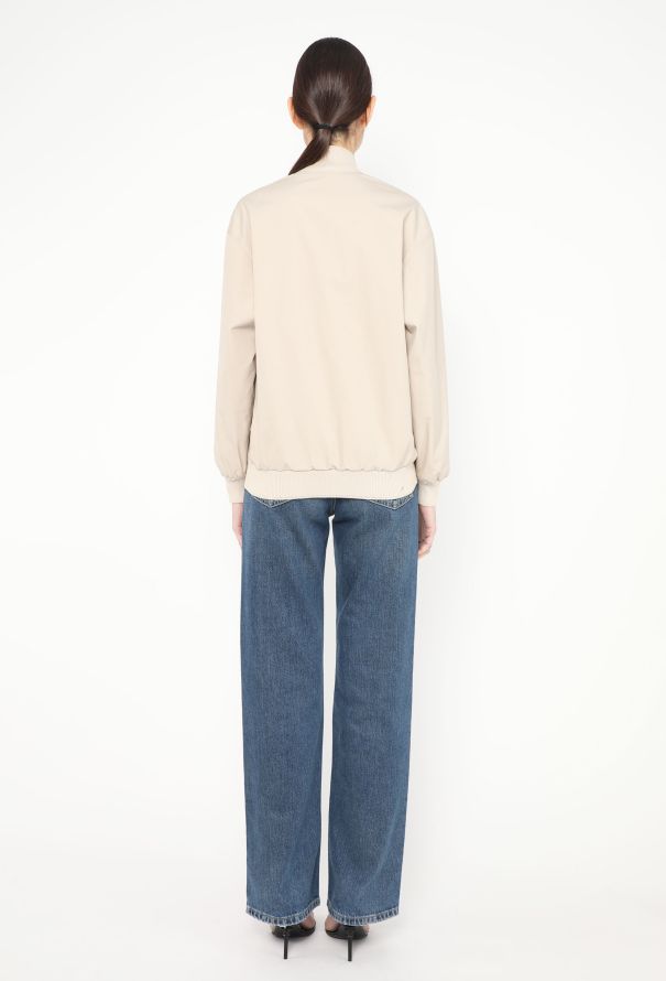 Miu Miu 2023 Oversized Logo Bomber Jacket - 5 Miu Miu 2023 Oversized Logo Bomber Jacket - 5