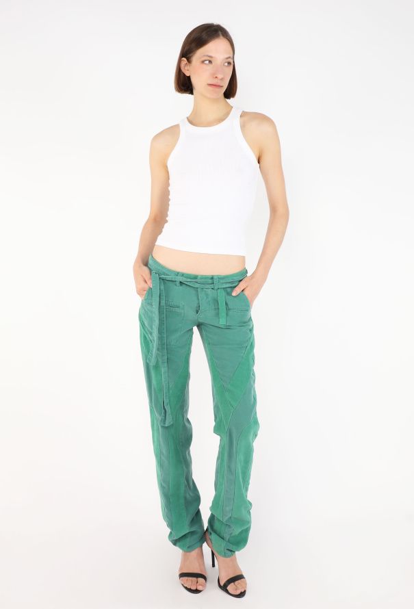 Balenciaga Belted Cargo Trousers, S/S 2002 - 4