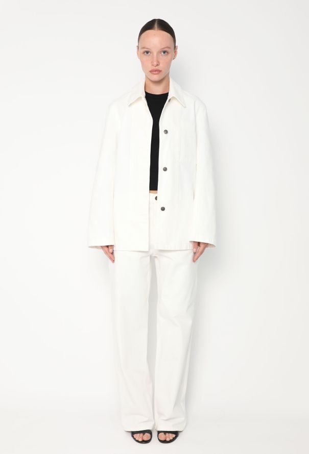 The Row Pre-Fall 2022 Somie Denim Ensemble - 1