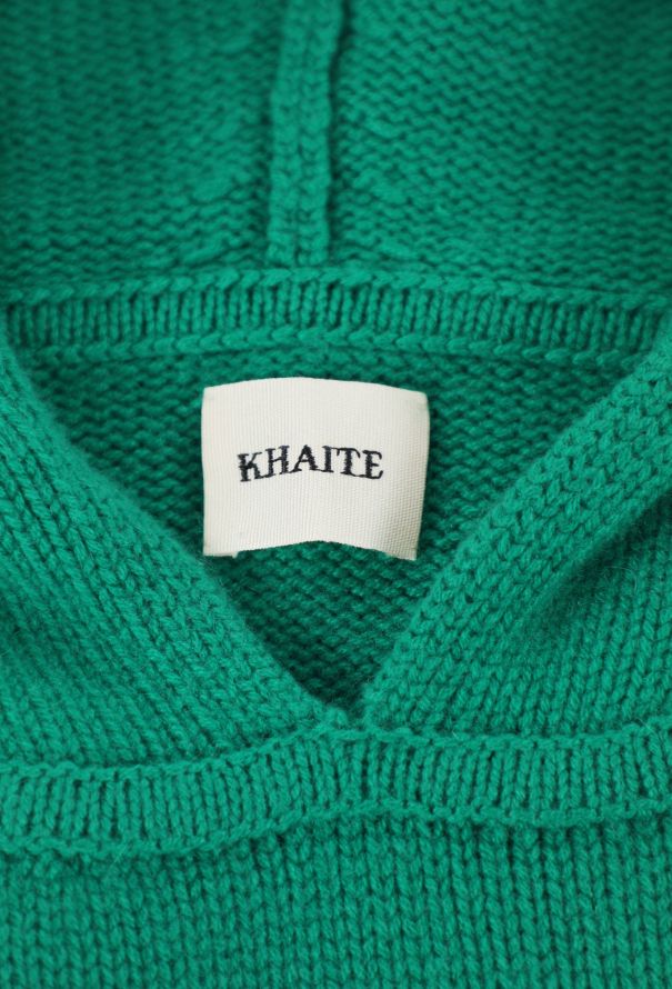 Khaite 2021 Elodie Cashmere Hooded Sweater - 6