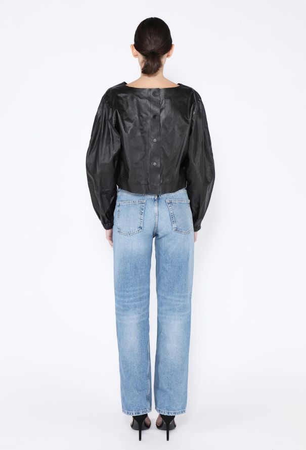 The Row 2022 Franka Lambskin Sweatshirt - 4