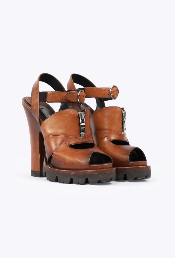 Prada Leather Track Sole Pumps, F/W 2013 - 4