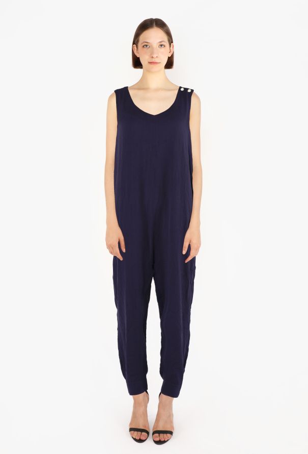 The Row Silk Harem Jumpsuit - 1