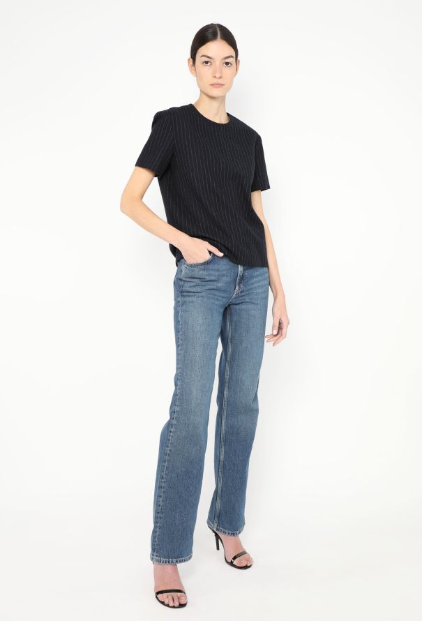 Céline Pre-Fall 2012 Pinstripe Top - 4 Céline Pre-Fall 2012 Pinstripe Top - 4