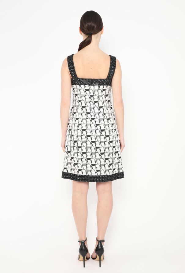 Chanel Resort 2015 Geometric Lamé Dress - 5