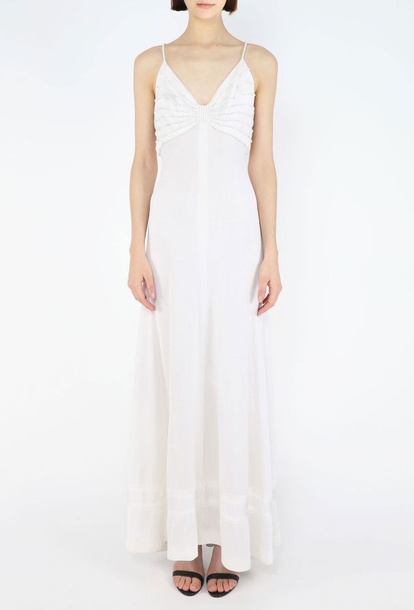 Azzaro 1978 Strass Butterfly Open-Back Gown - 5