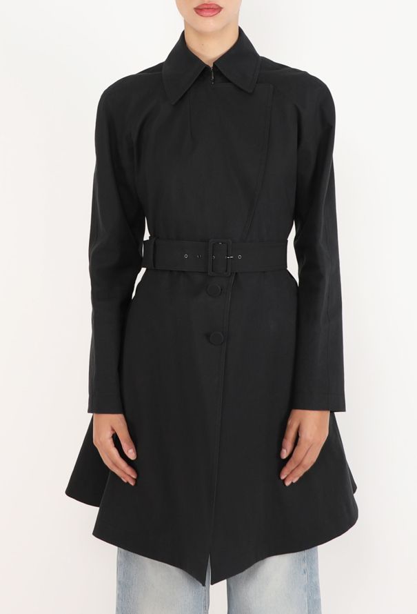Alaïa Belted Skater Trench Coat - 2