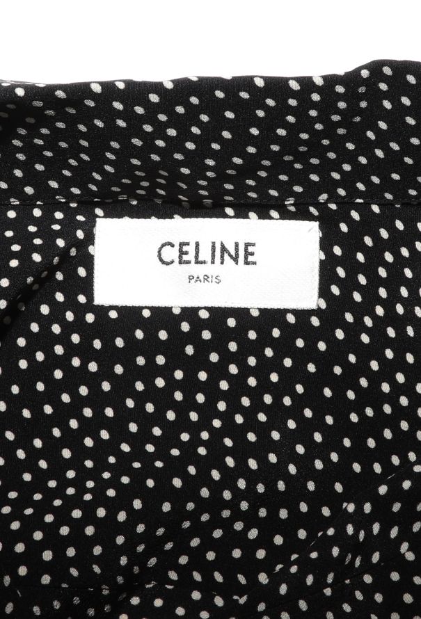 Céline 2019 Polka Dot Crêpe Blouse - 6