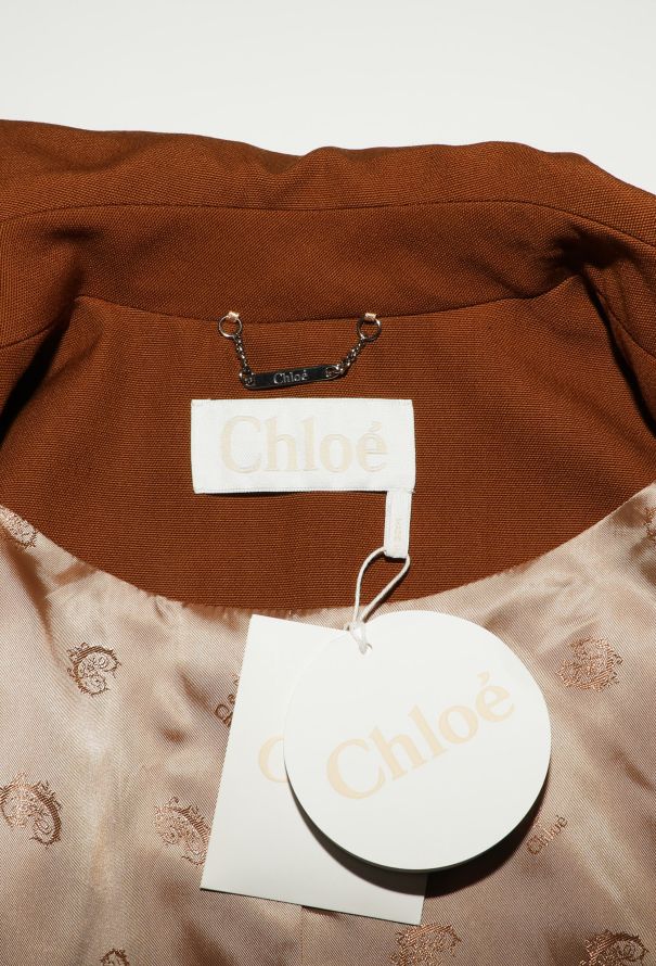 Chloé 2022 Belted Trench Coat - 7