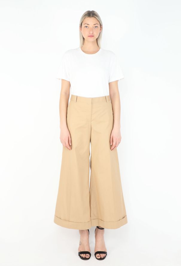 Céline Resort 2016 Flared Cotton Culottes - 1