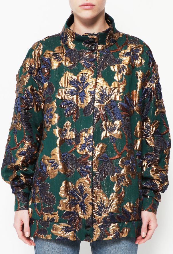 Dries Van Noten F/W 2020 Brocade Bomber Jacket - 1