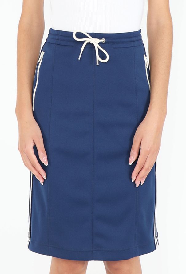 Céline 2022 Bicolor Track Skirt - 3