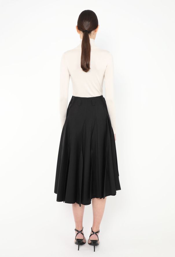 【送料&関税込】Prada Skirt Black Cotton drill skirt | PRADA