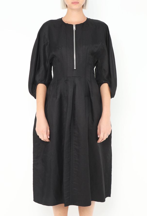 Céline S/S 2016 Linen Hourglass Dress - 3