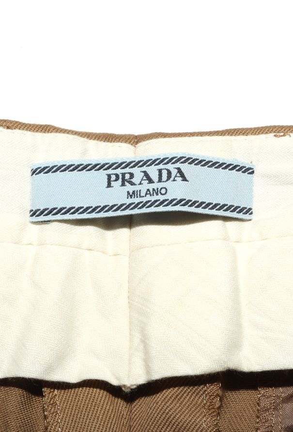 Prada Classic Gabardine Bootcut Trousers - 6 Prada Classic Gabardine Bootcut Trousers - 6