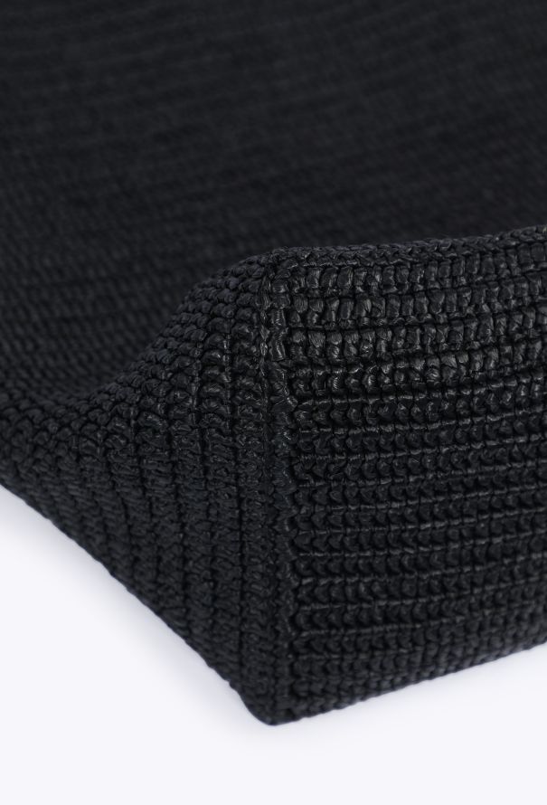 Saint Laurent Raffia Crochet Tote Bag, 2024 - 9