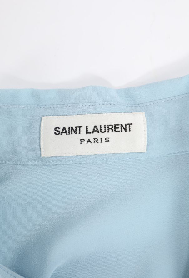 Saint Laurent 2021 Silk Button Down Blouse - 6