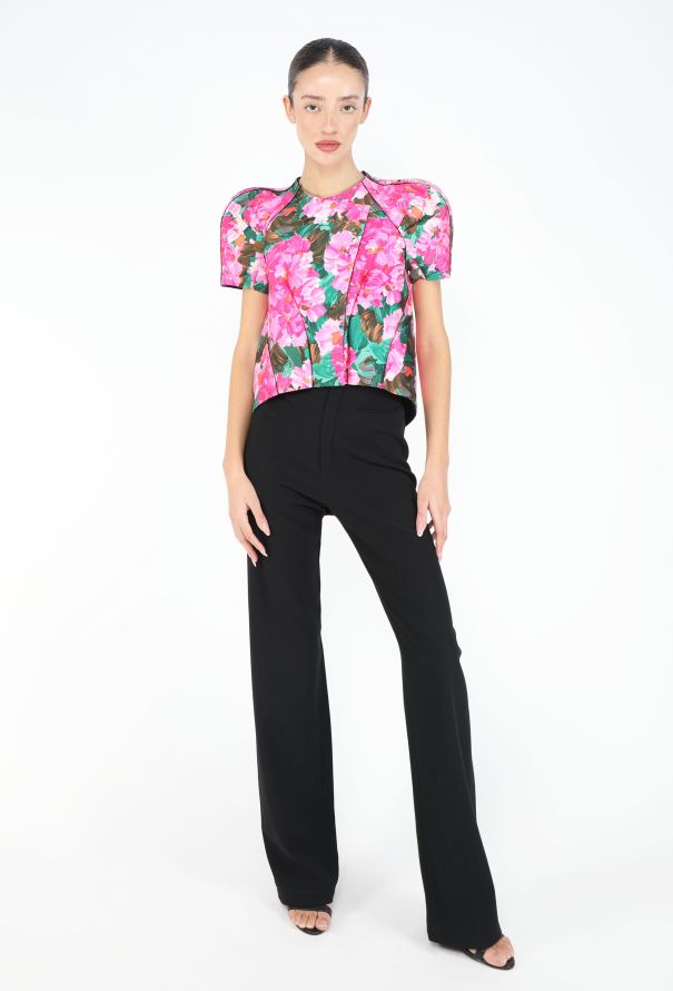 Balenciaga ICONIC S/S 2008 Sculpted Neoprene Top - 6