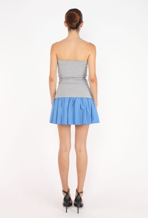 Miu Miu Jersey Pleated Mini Dress, 2025 - 5