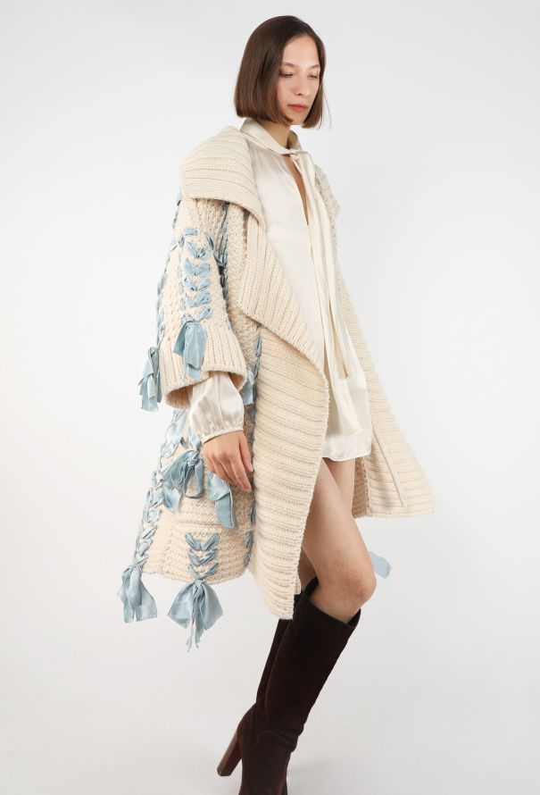 Dior Silk Ribbon Crochet Cardigan, F/W 2010 - 4