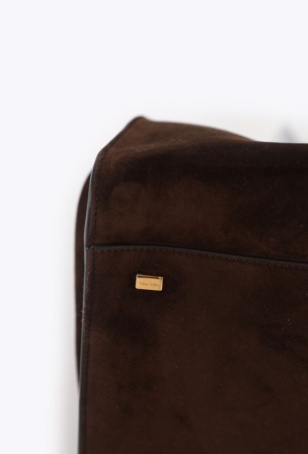 The Row Brown Suede Margaux 17 - 7