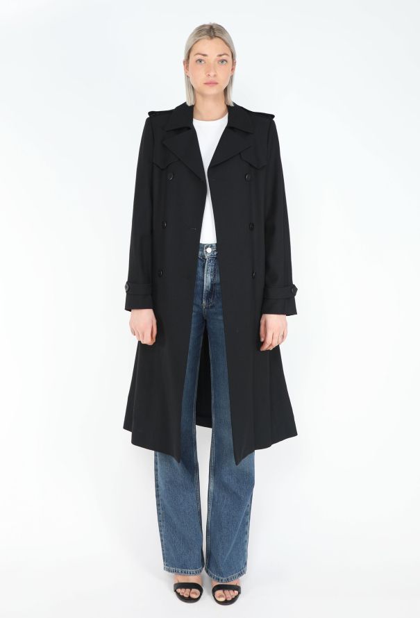 Balenciaga F/W 2000 Belted Trench Coat - 3