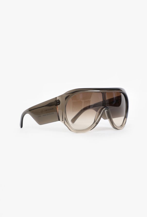 Phoebe Philo Oversized Shield 'Bombé' Sunglasses, 2025 - 3