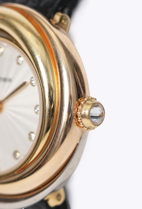 Cartier Vintage 18K Gold & Diamonds Trinity Watch - 5