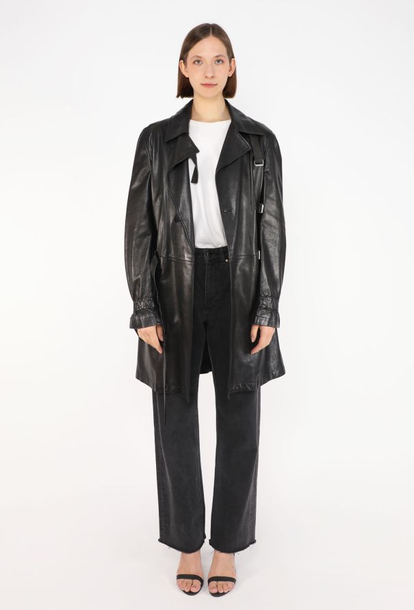 Jil Sander Bondage Leather Coat, F/W 2003 - 5