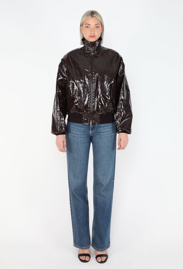 Phoebe Philo Golf Burgundy Bomber Jacket, 2025 - 1