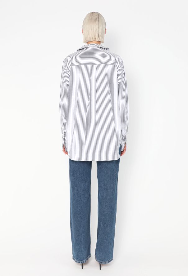 Céline Striped Claudine Tunic - 4 Céline Striped Claudine Tunic - 4