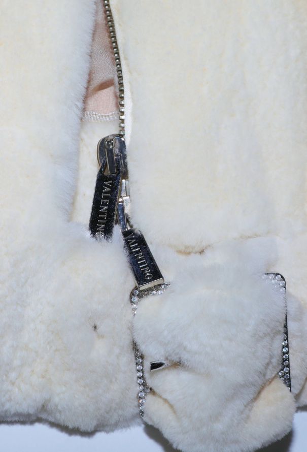 Valentino Early 2000s Belted Mink Fur Jacket - 8