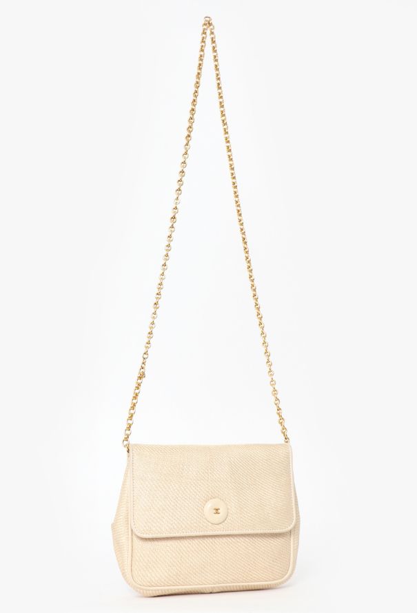Chanel '80s Raffia Mini Flap Bag - 2 Chanel '80s Raffia Mini Flap Bag - 2
